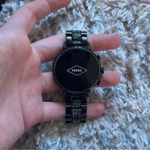 Fossil Gen 4 Smart Watch Venture HR Black Sparkle